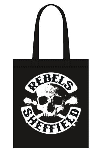 Rebels skull canvas tote bag - Dirty Stop Outs