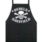 Rebels skull crossbones cooking apron - Dirty Stop Outs