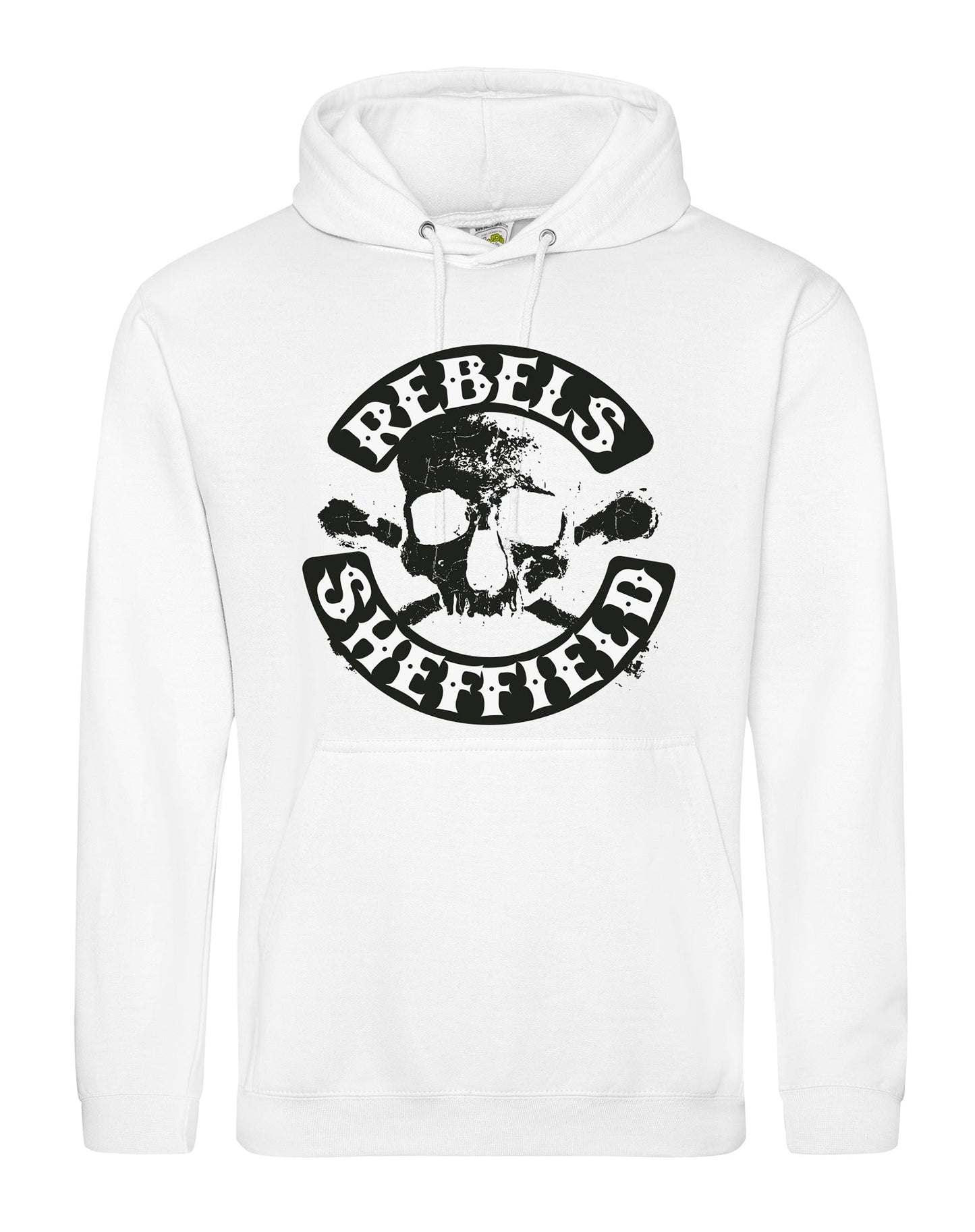 Rebels skull unisex fit hoodie - various colours - Dirty Stop Outs