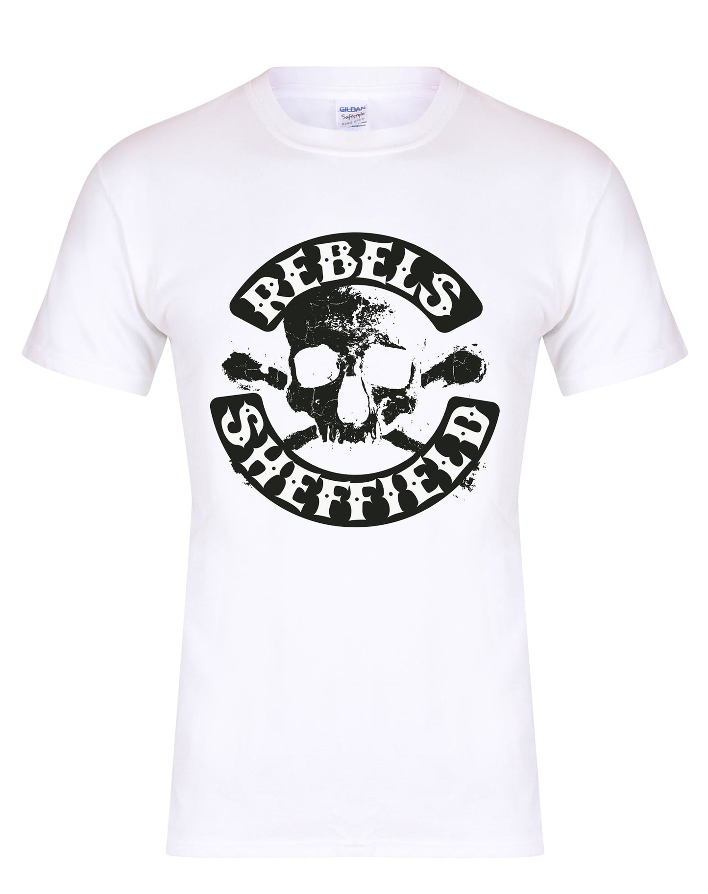 Rebels skull unisex fit T-shirt - various colours - re-discover your inner rock star - Dirty Stop Outs