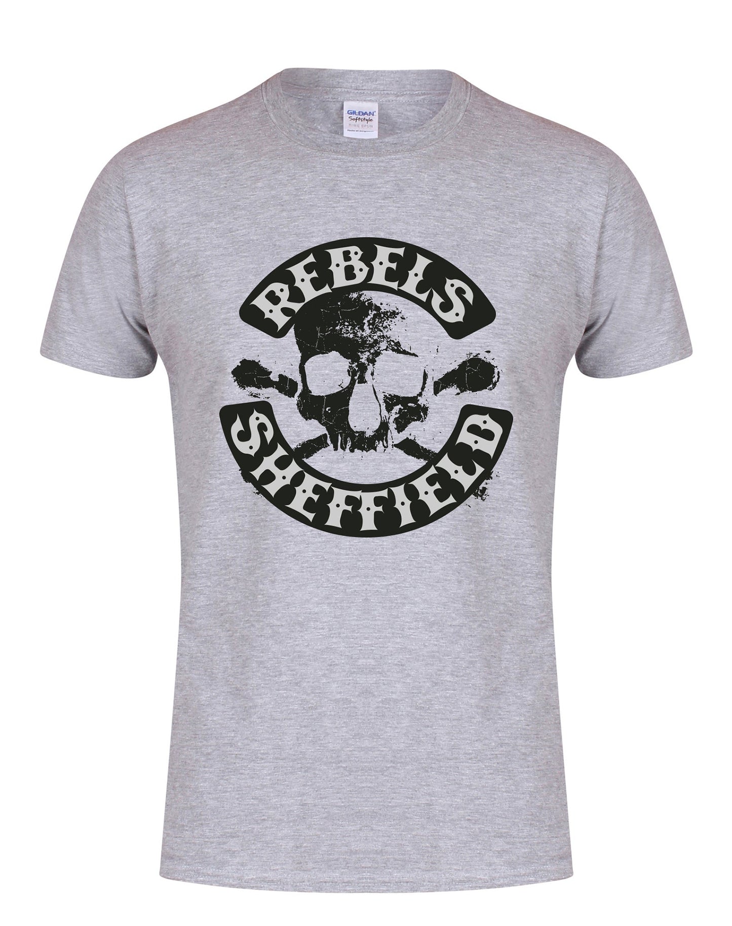 Rebels skull unisex fit T-shirt - various colours - re-discover your inner rock star - Dirty Stop Outs