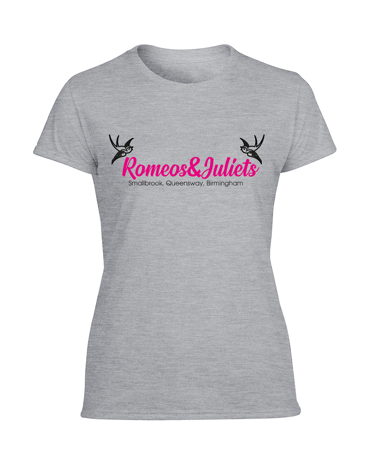 Romeo & Juliets - Birmingham - ladies fit T-shirt - various colours - Dirty Stop Outs