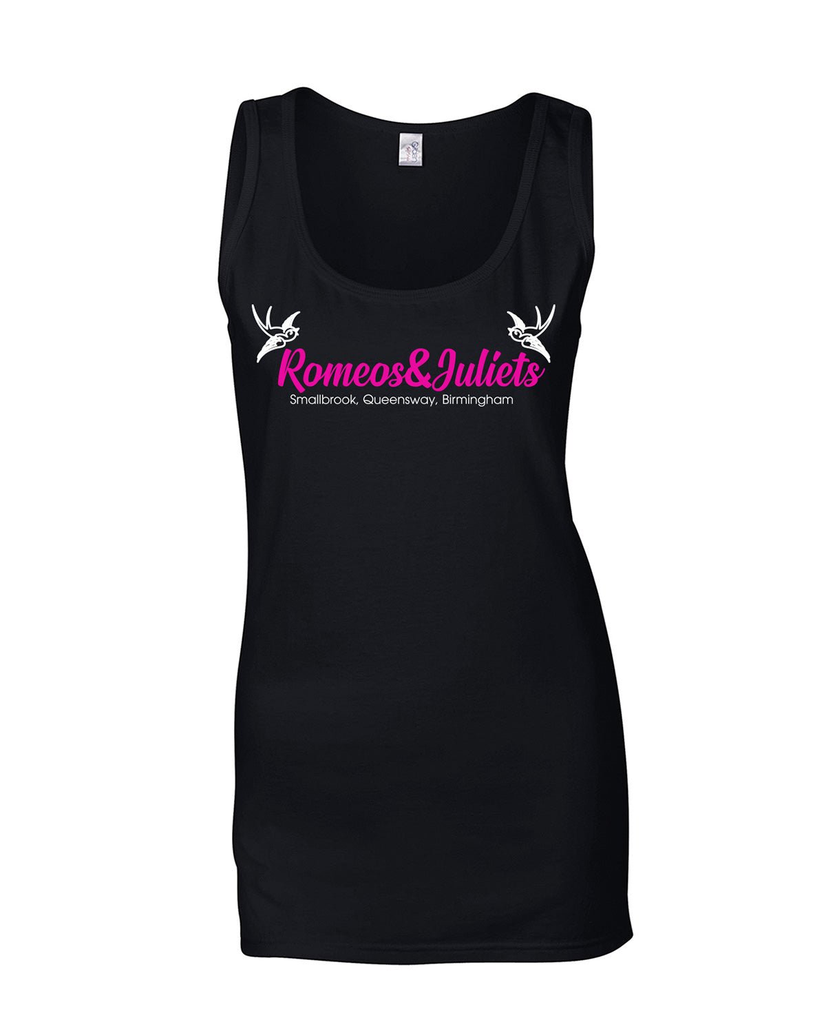 Romeo & Juliets - Birmingham - ladies fit vest - various colours - Dirty Stop Outs