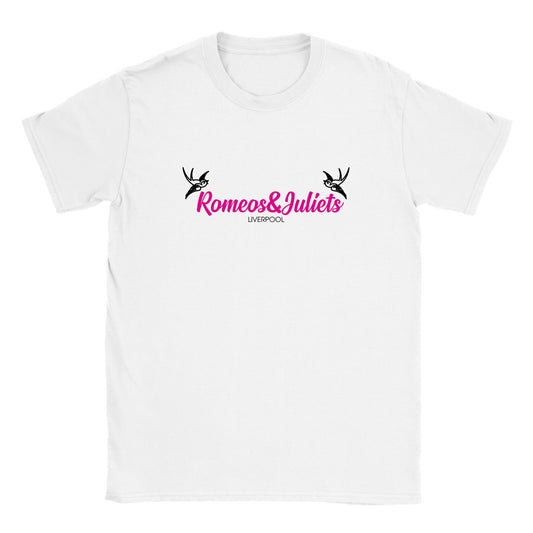 Romeo & Juliets - Liverpool - unisex T-shirt - various colours - Dirty Stop Outs