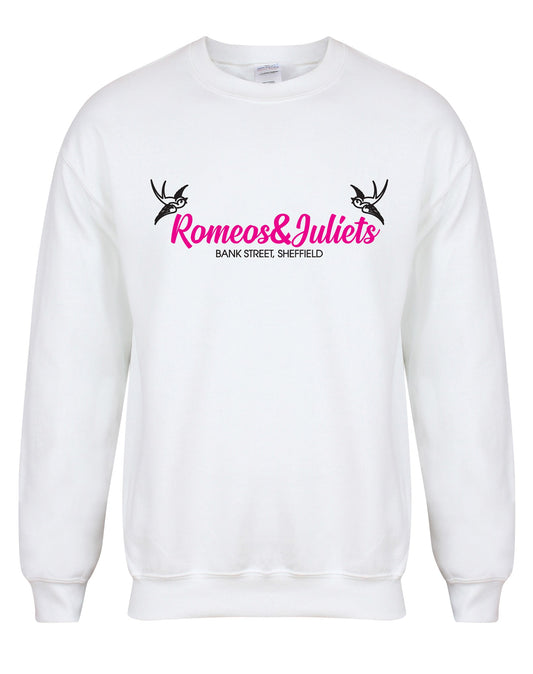 Romeos & Juliets unisex fit sweatshirt - various colours - Dirty Stop Outs