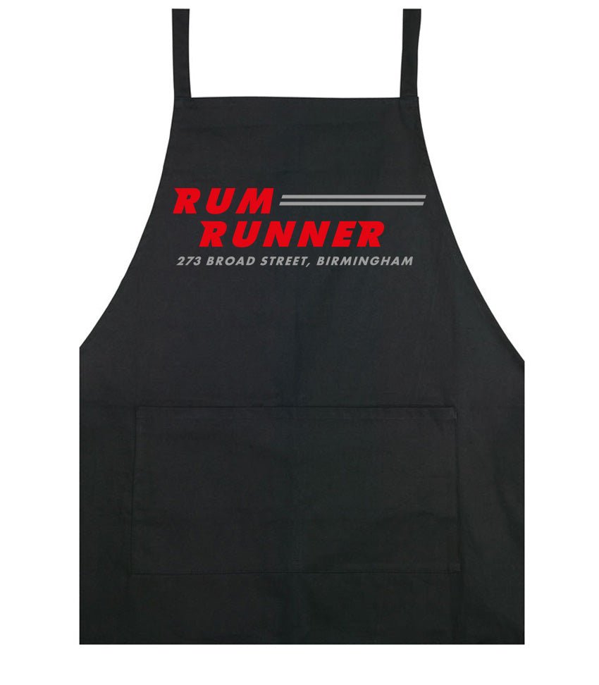 Rum Runner - cooking apron - Dirty Stop Outs