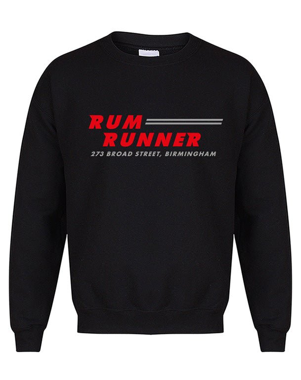 Rum Runner unisex fit sweatshirt - various colours - Dirty Stop Outs