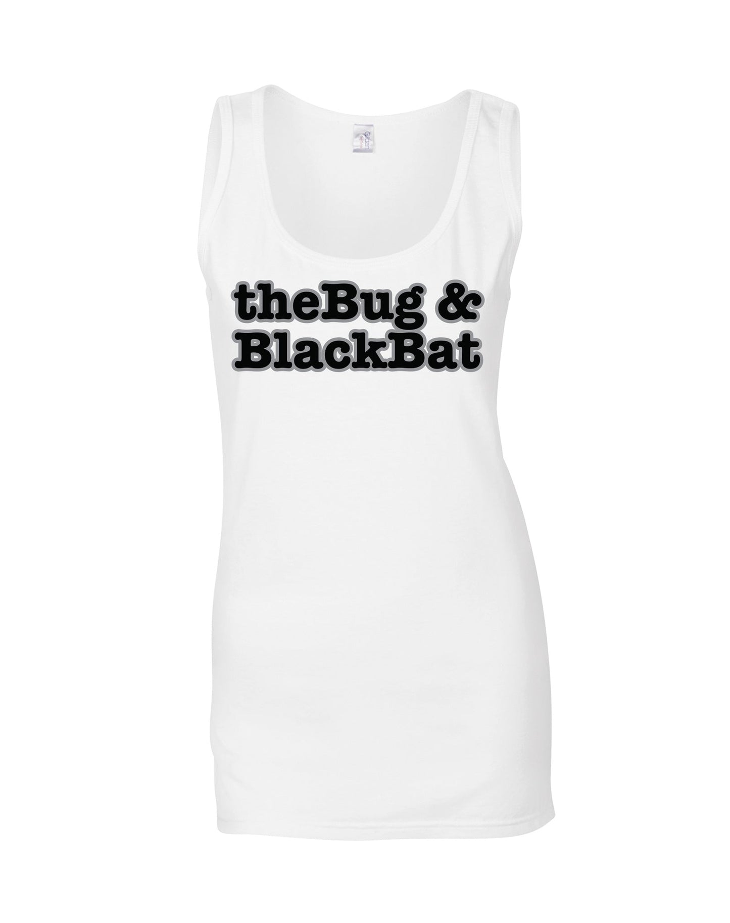 The Bug & Black Bat ladies fit vest - various colours - Dirty Stop Outs