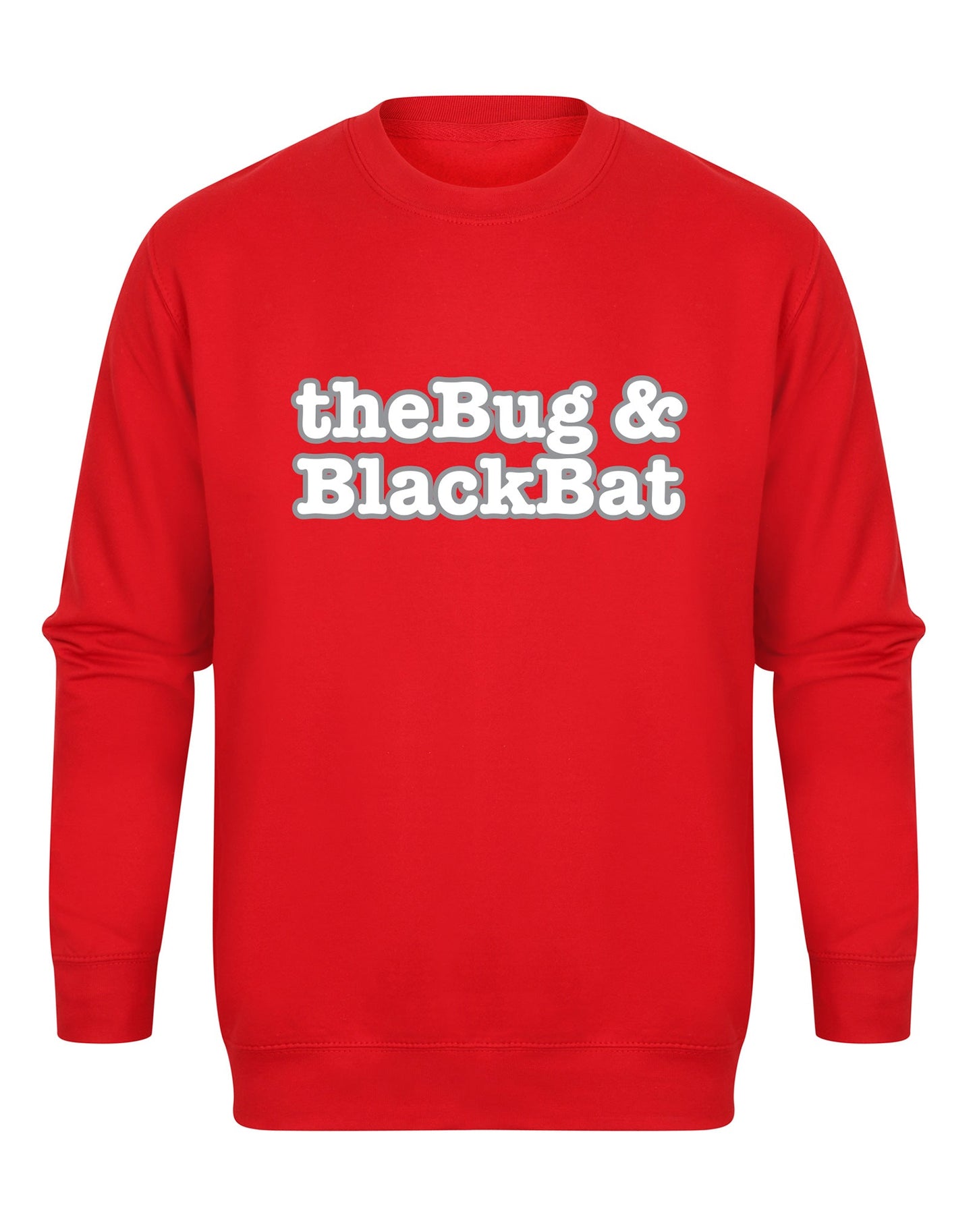 The Bug & Black Bat unisex fit sweatshirt - various colours - Dirty Stop Outs