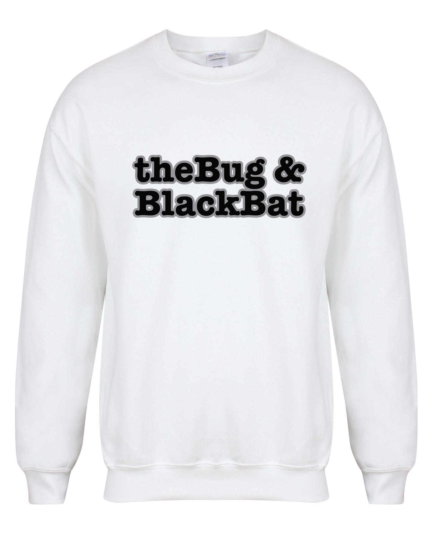 The Bug & Black Bat unisex fit sweatshirt - various colours - Dirty Stop Outs