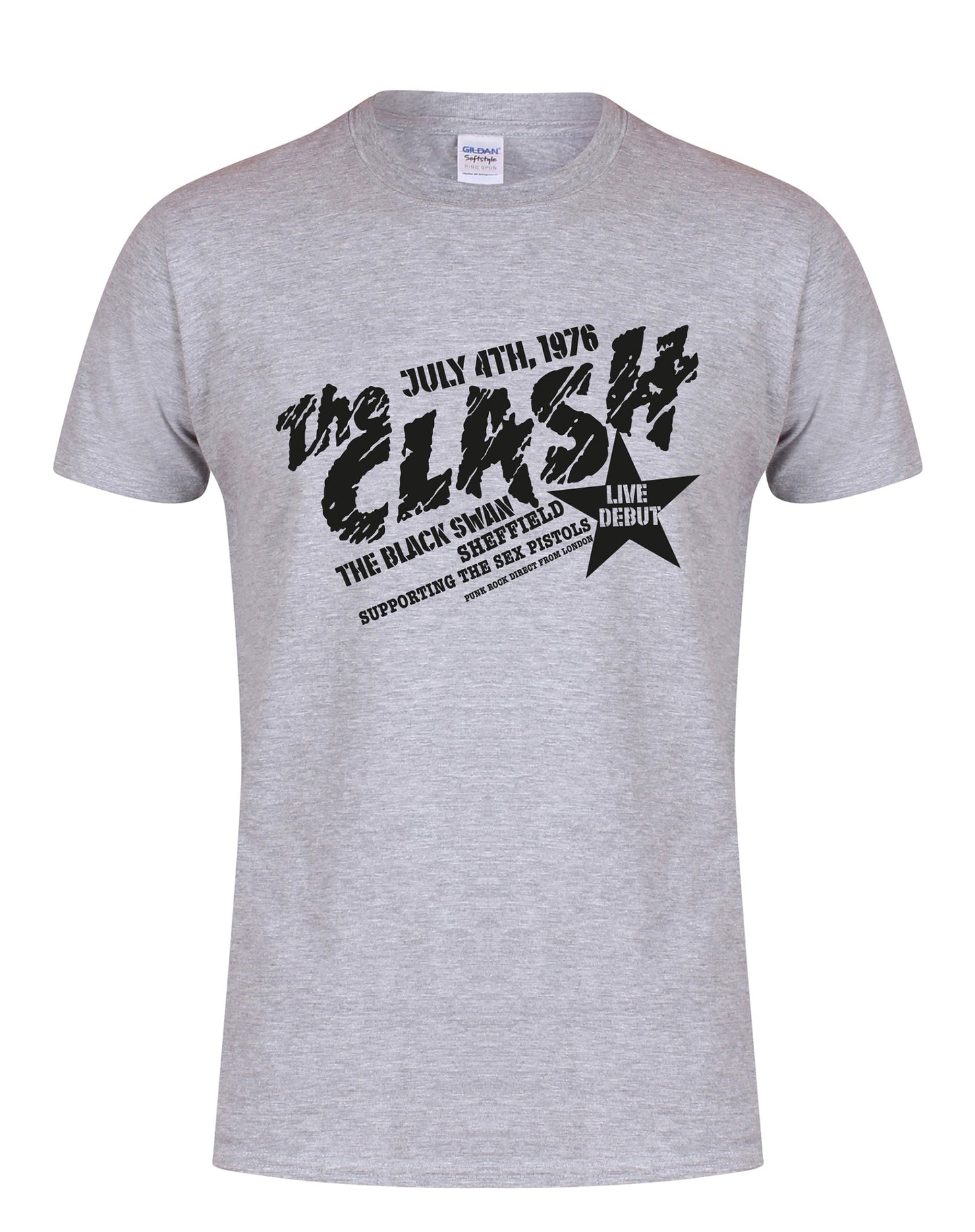 The Clash at the Black Swan unisex fit T-shirt - various colours - Dirty Stop Outs