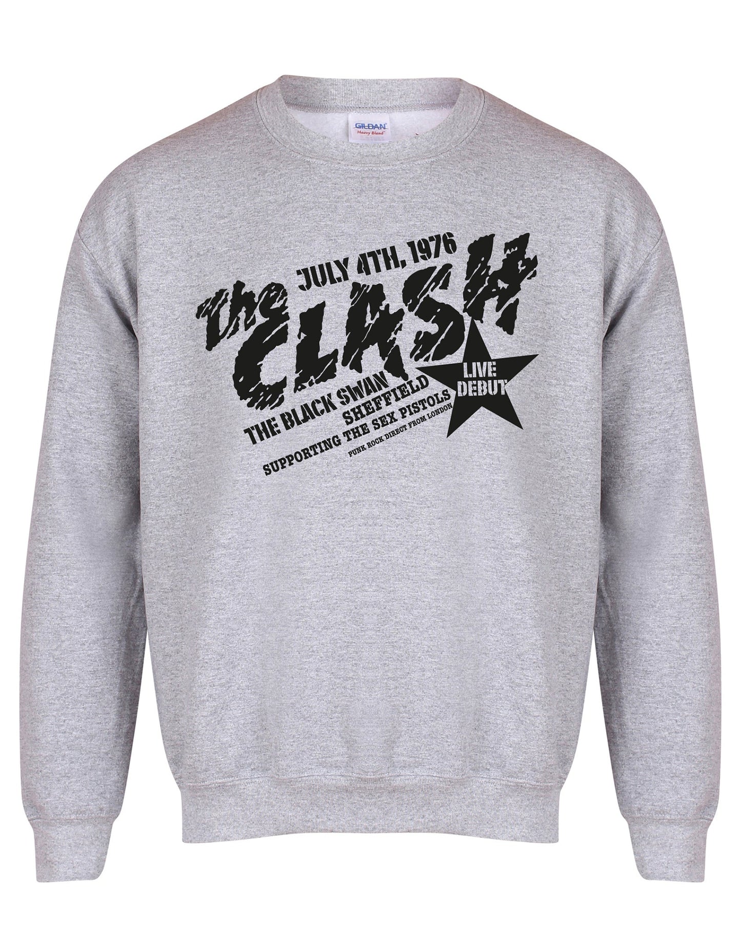 The Clash at the Black Swan unisex sweatshirt - various colours - Dirty Stop Outs