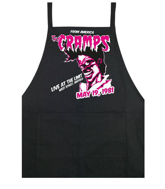 The Cramps at the Limit - cooking apron - Dirty Stop Outs