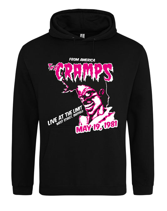 The Cramps at the Limit - unisex fit hoodie - various colours - Dirty Stop Outs