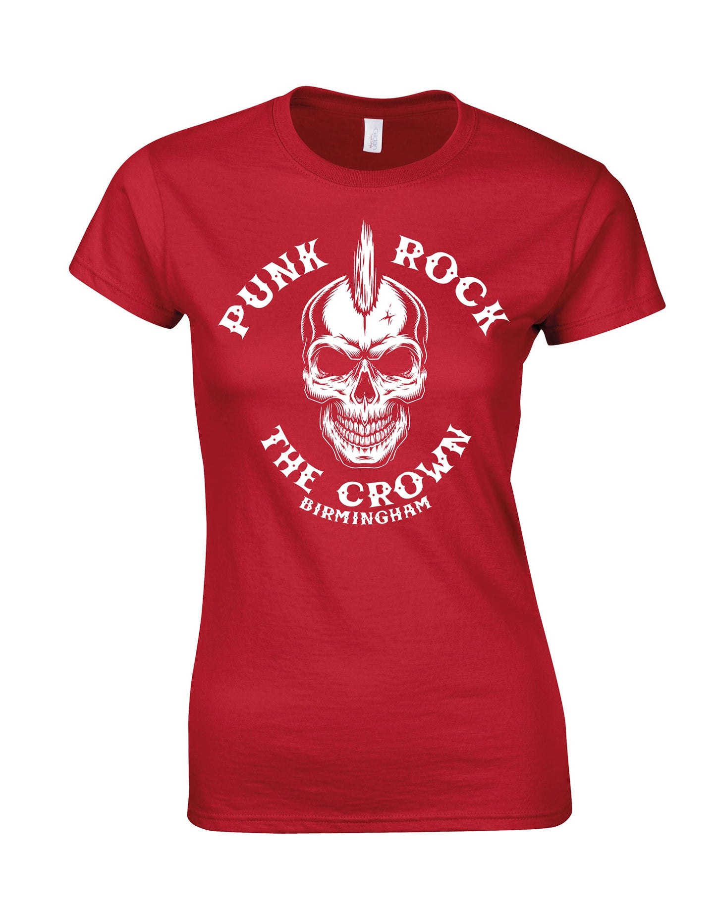 The Crown - punk rock - ladies fit T-shirt - various colours - Dirty Stop Outs