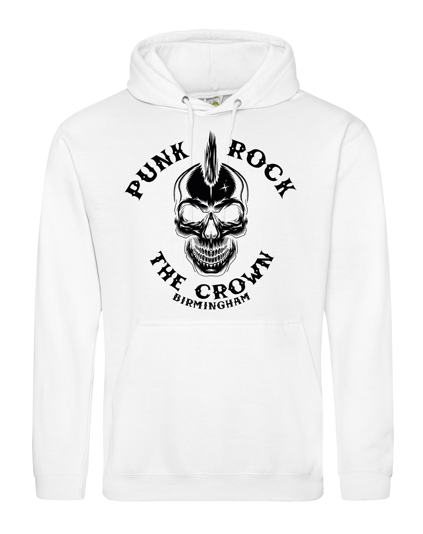 The Crown - punk rock - unisex hoodie - various colours - Dirty Stop Outs