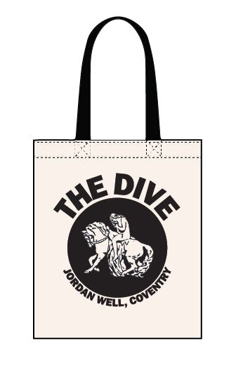 The Dive canvas tote bag - Dirty Stop Outs