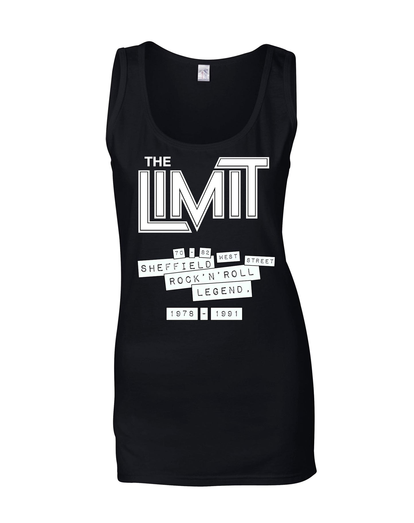 The Limit ladies fit vest - various colours - Dirty Stop Outs