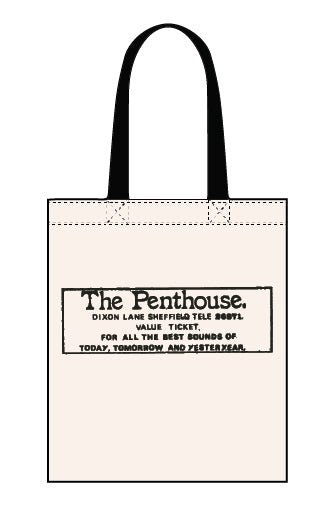 The Penthouse canvas tote bag - Dirty Stop Outs