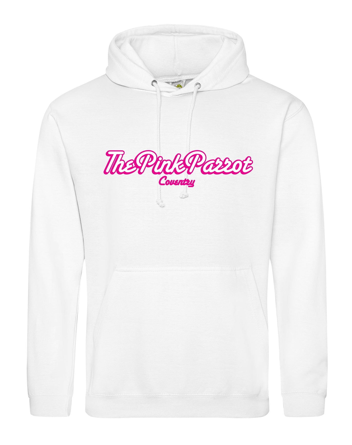 The Pink Parrot unisex fit hoodie - various colours - Dirty Stop Outs