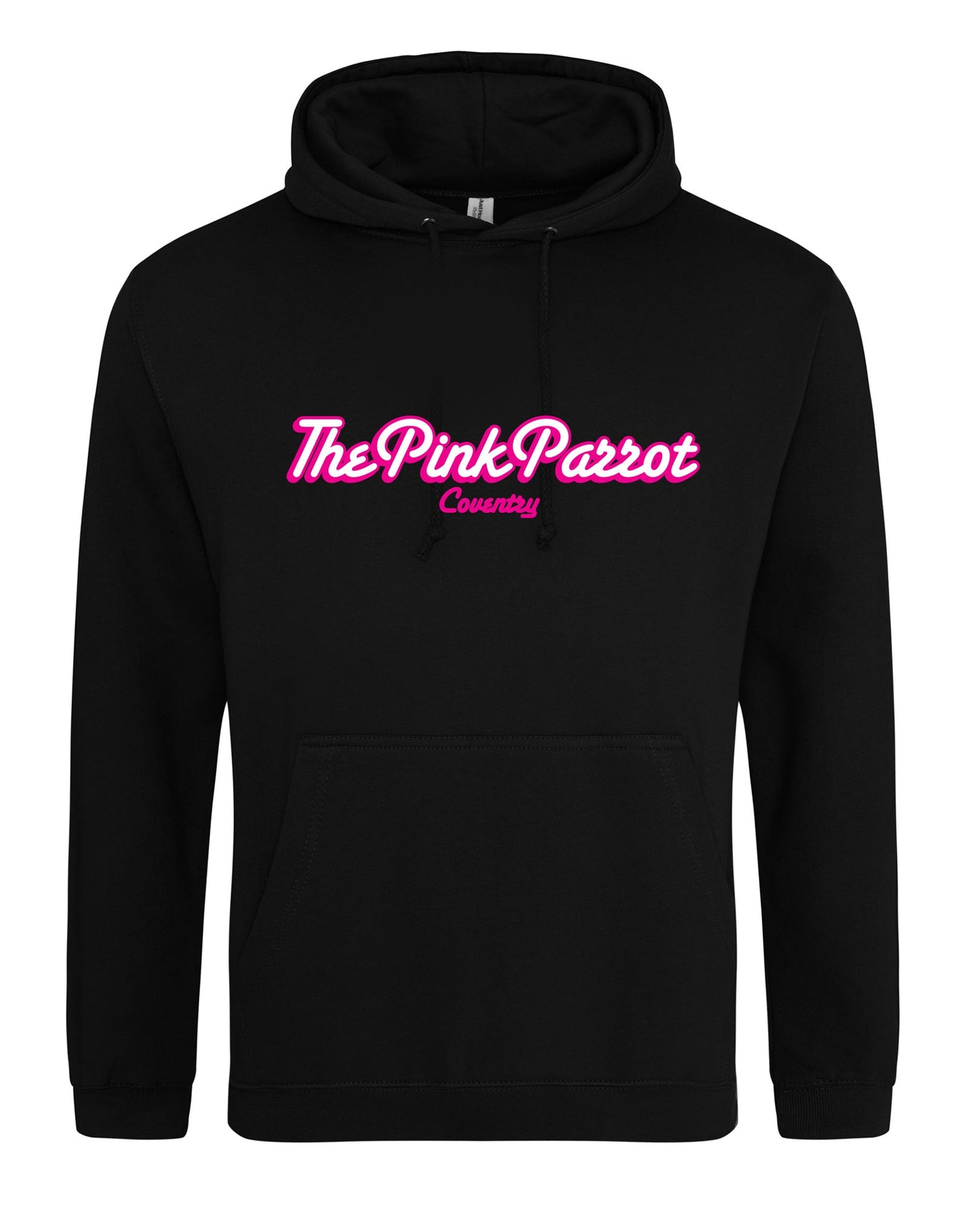 The Pink Parrot unisex fit hoodie - various colours - Dirty Stop Outs