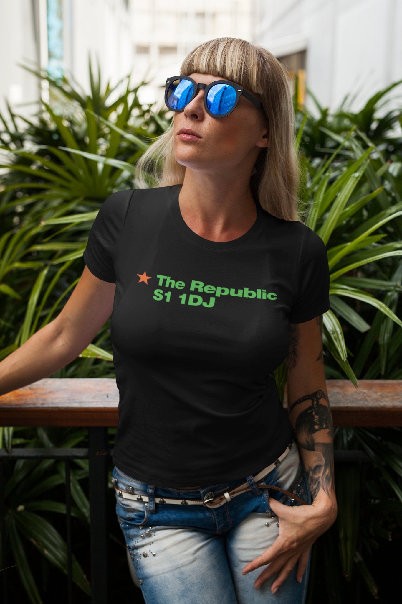 The Republic - S1 1DJ - unisex fit T-shirt - re-discover your inner DJ - Dirty Stop Outs