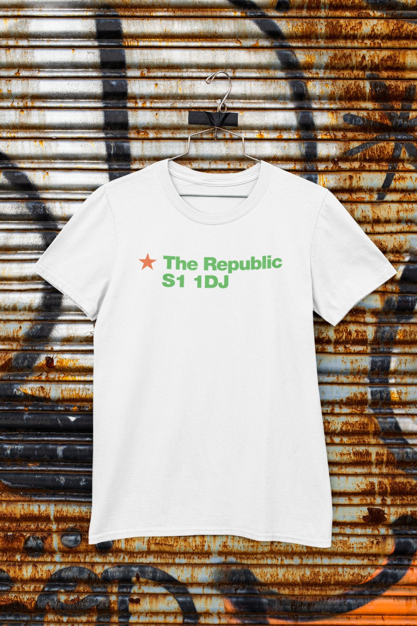 The Republic - S1 1DJ - unisex fit T-shirt - re-discover your inner DJ - Dirty Stop Outs