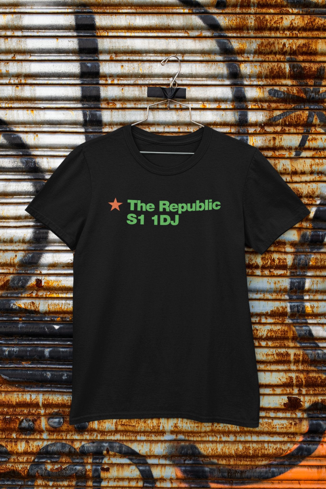 The Republic - S1 1DJ - unisex fit T-shirt - re-discover your inner DJ - Dirty Stop Outs