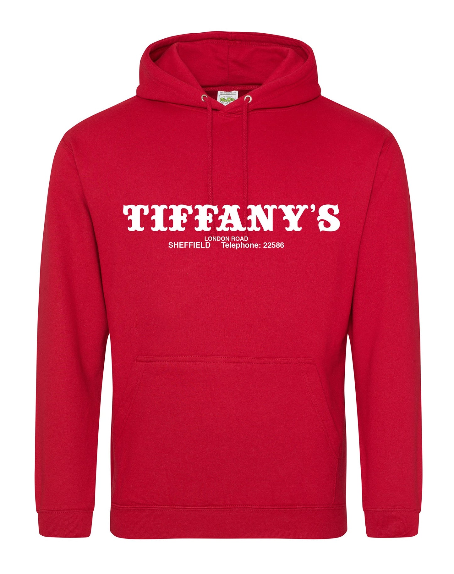 Tiffany's Sheffield unisex fit hoodie - various colours - Dirty Stop Outs
