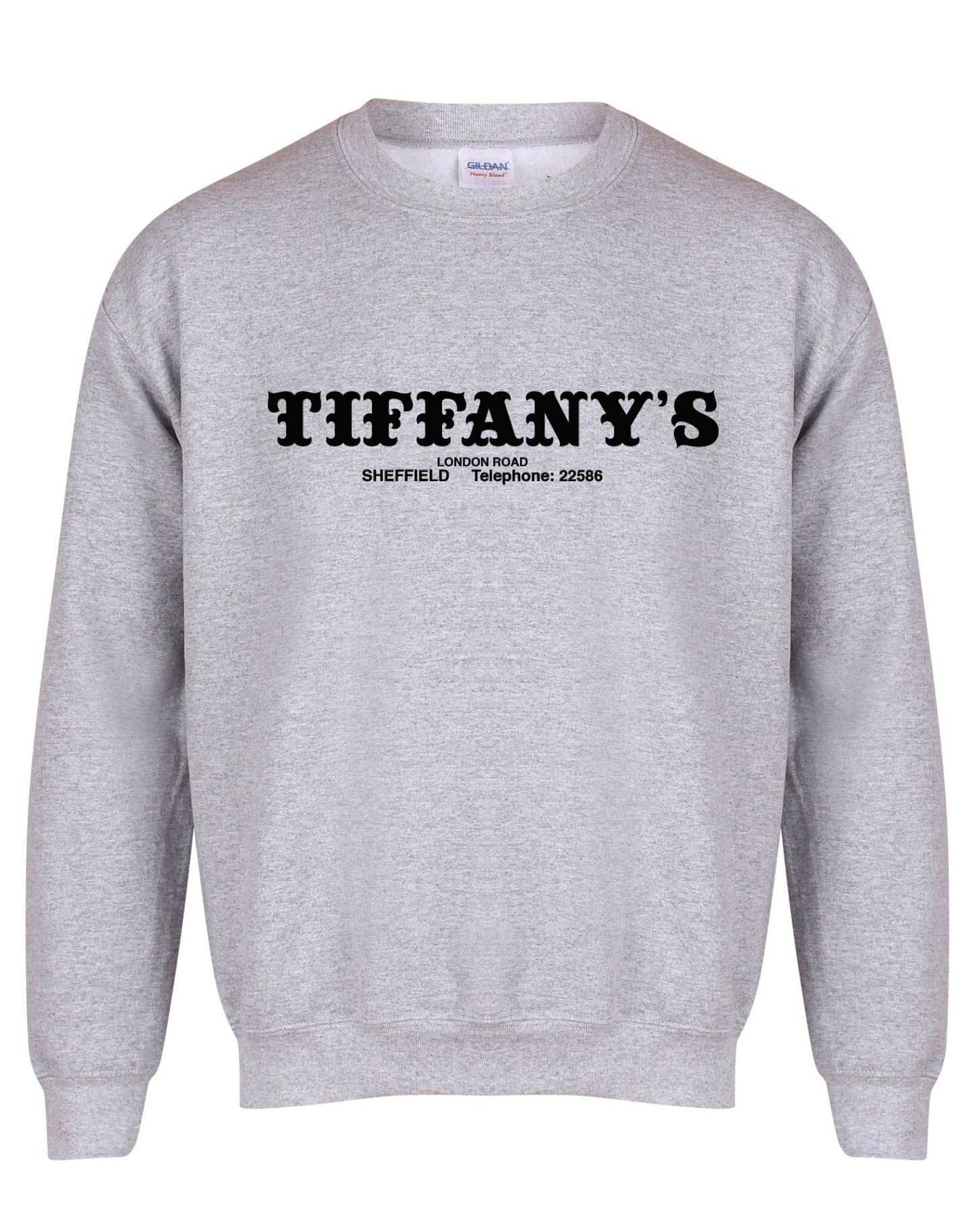Tiffany's Sheffield unisex fit sweatshirt - various colours - Dirty Stop Outs