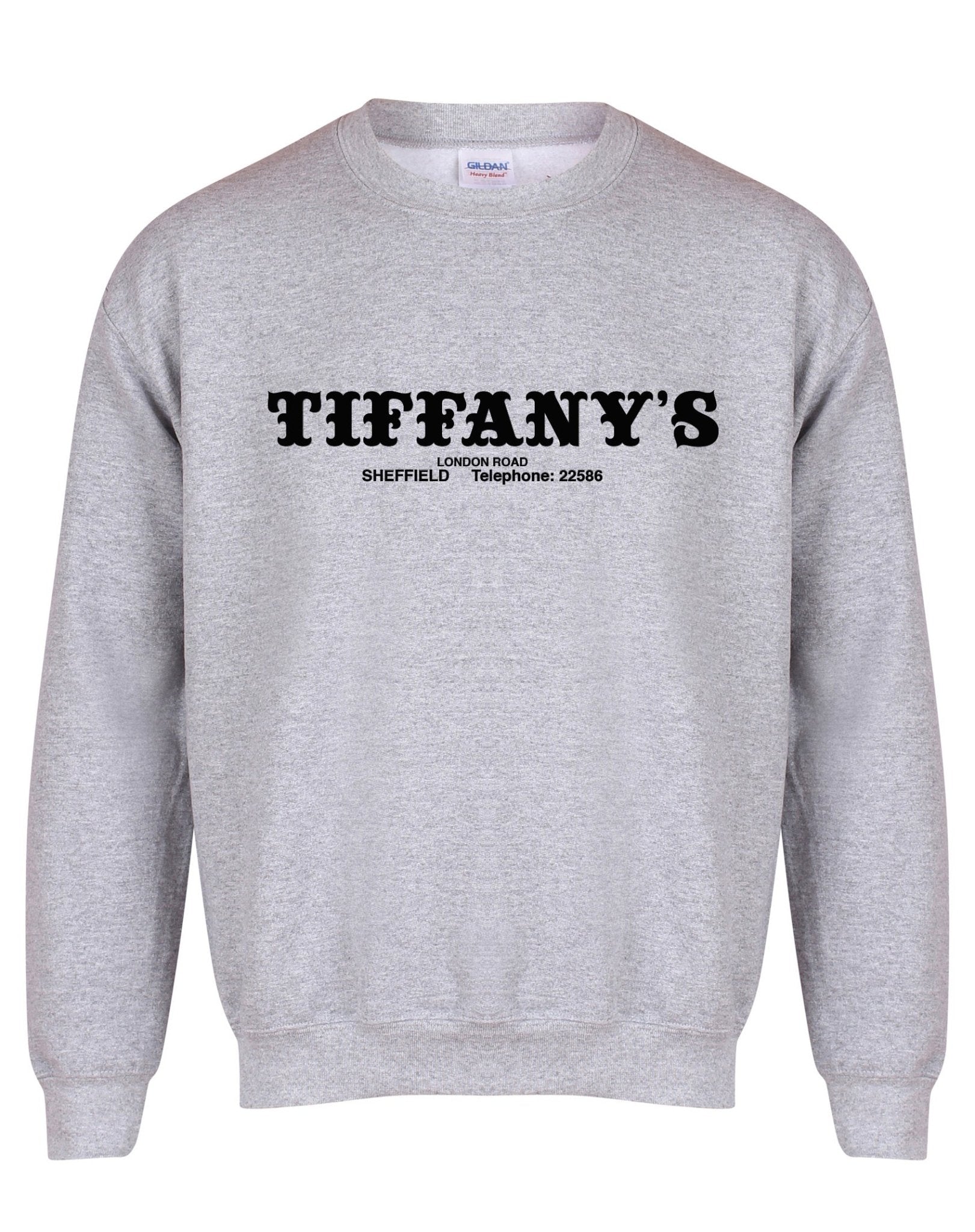 Tiffany's Sheffield unisex fit sweatshirt - various colours - Dirty Stop Outs