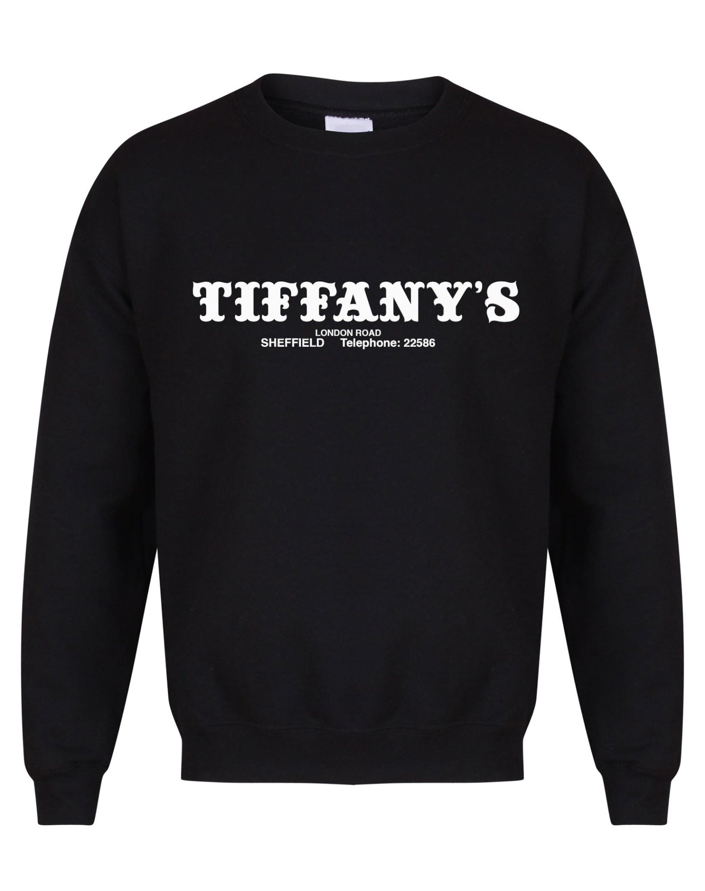 Tiffany's Sheffield unisex fit sweatshirt - various colours - Dirty Stop Outs