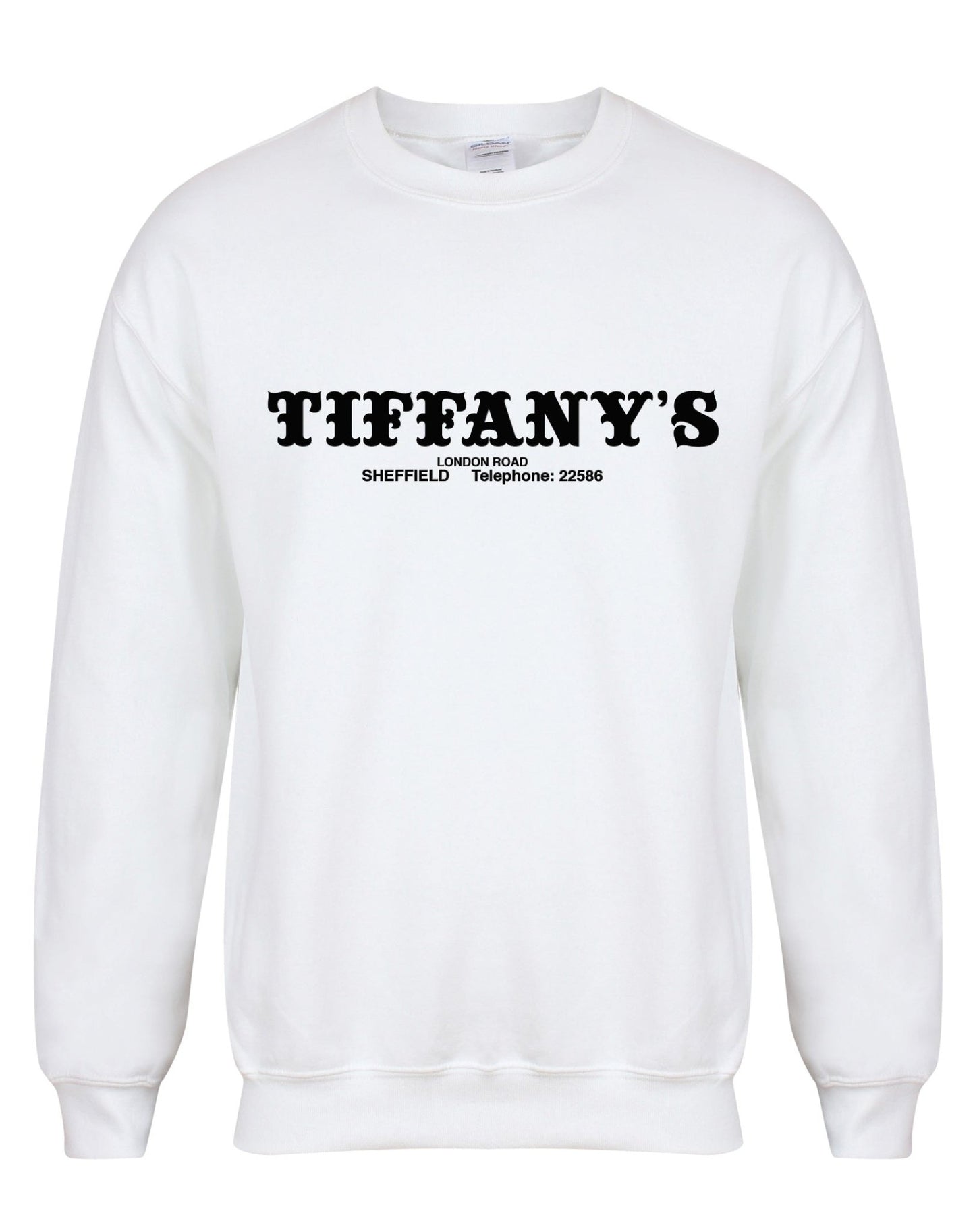 Tiffany's Sheffield unisex fit sweatshirt - various colours - Dirty Stop Outs