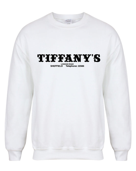 Tiffany's Sheffield unisex fit sweatshirt - various colours - Dirty Stop Outs