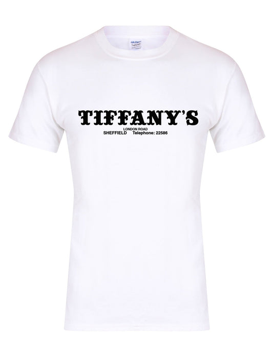 Tiffany's Sheffield unisex fit T-shirt - various colours - Dirty Stop Outs