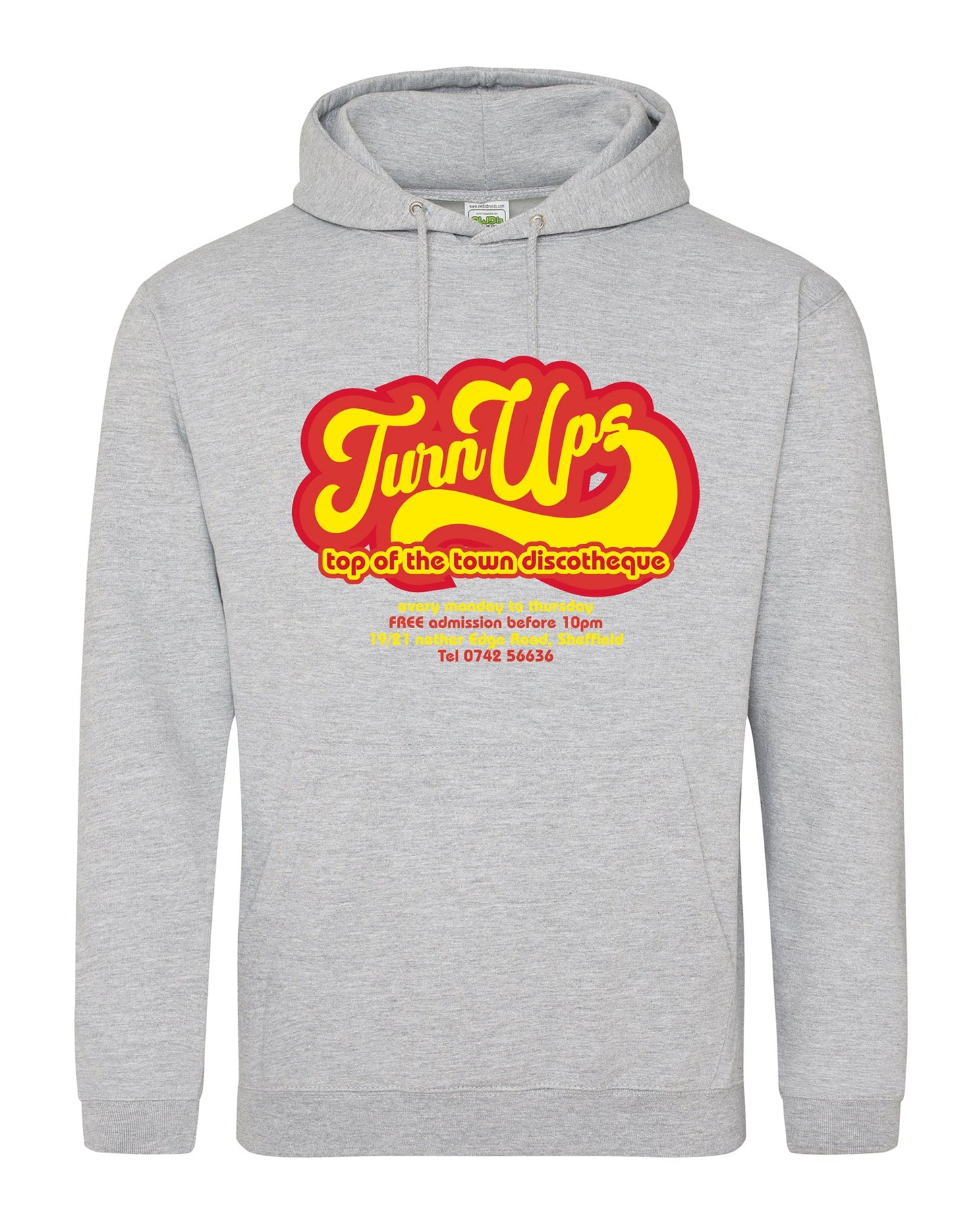 Turnups unisex fit hoodie - various colours - Dirty Stop Outs