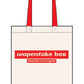 Wapentake original sign canvas tote bag - Dirty Stop Outs