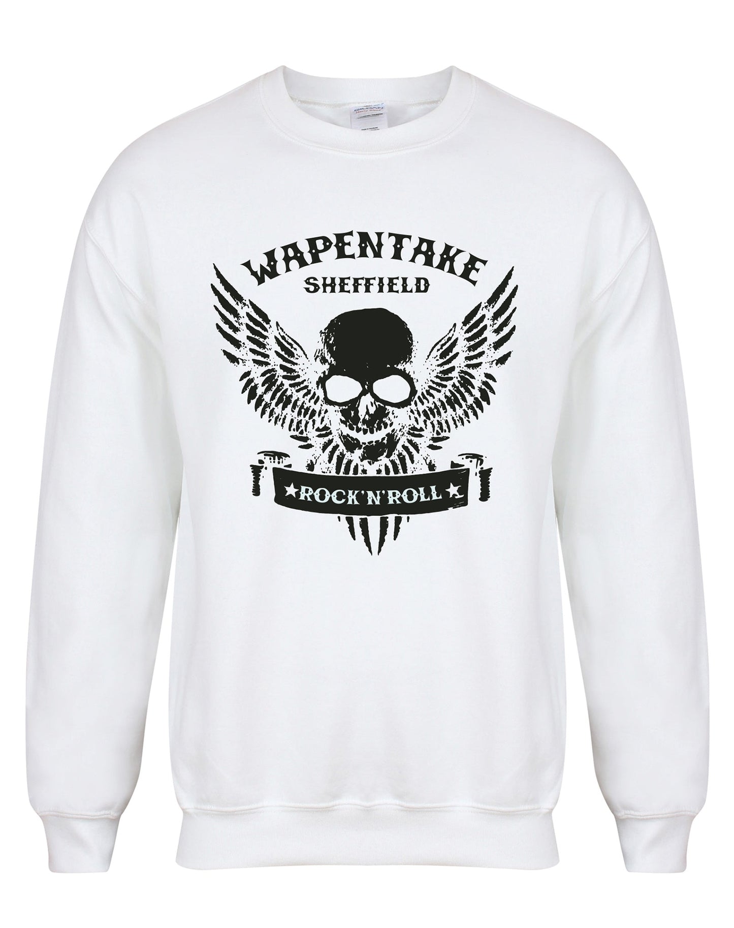 Wapentake skull/wings unisex fit sweatshirt - various colours - Dirty Stop Outs