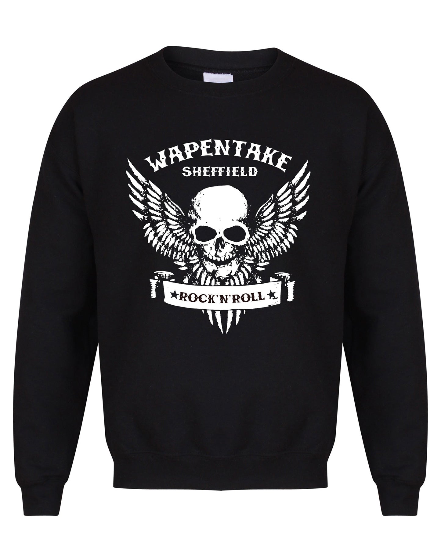 Wapentake skull/wings unisex fit sweatshirt - various colours - Dirty Stop Outs