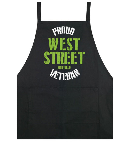 West Street Veteran cooking apron - Dirty Stop Outs