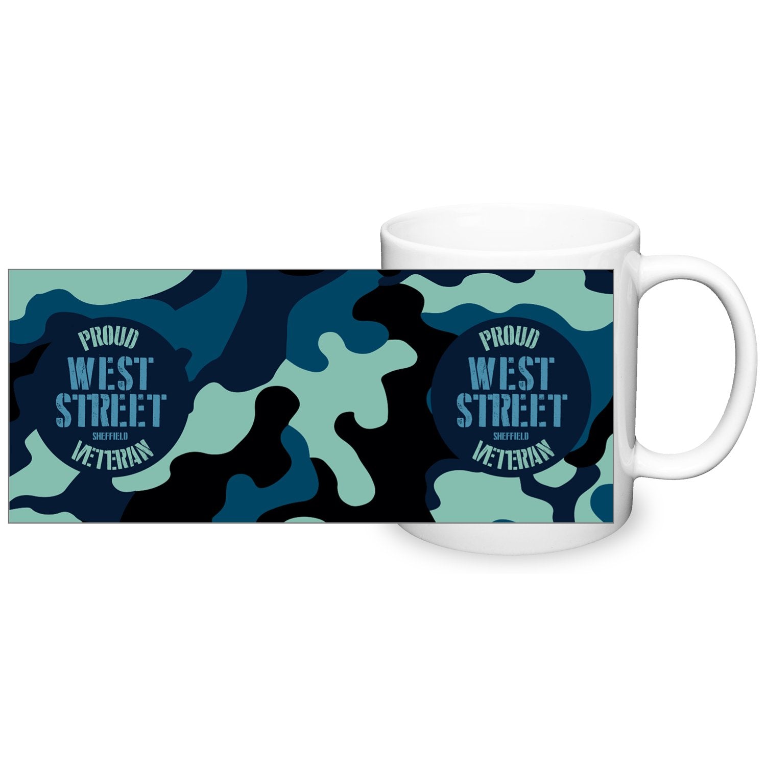 West Street veteran mug - Dirty Stop Outs