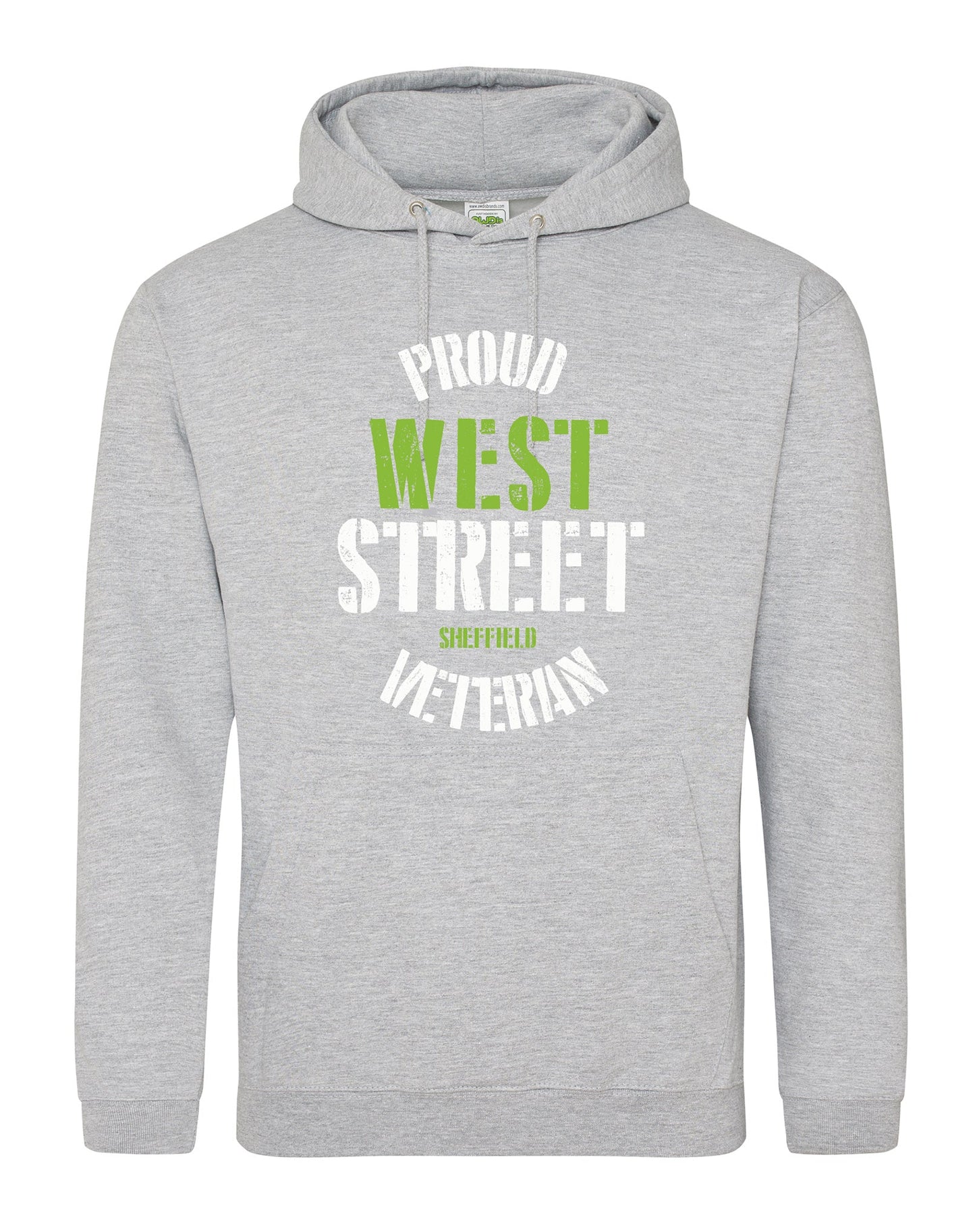 West Street Veteran unisex fit hoodie - various colours - Dirty Stop Outs