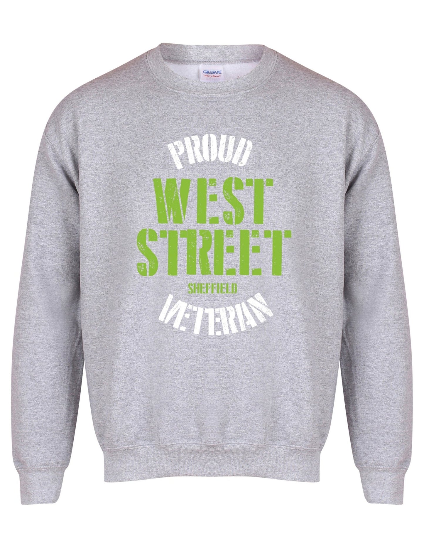 West Street Veteran unisex fit sweatshirt - various colours - Dirty Stop Outs