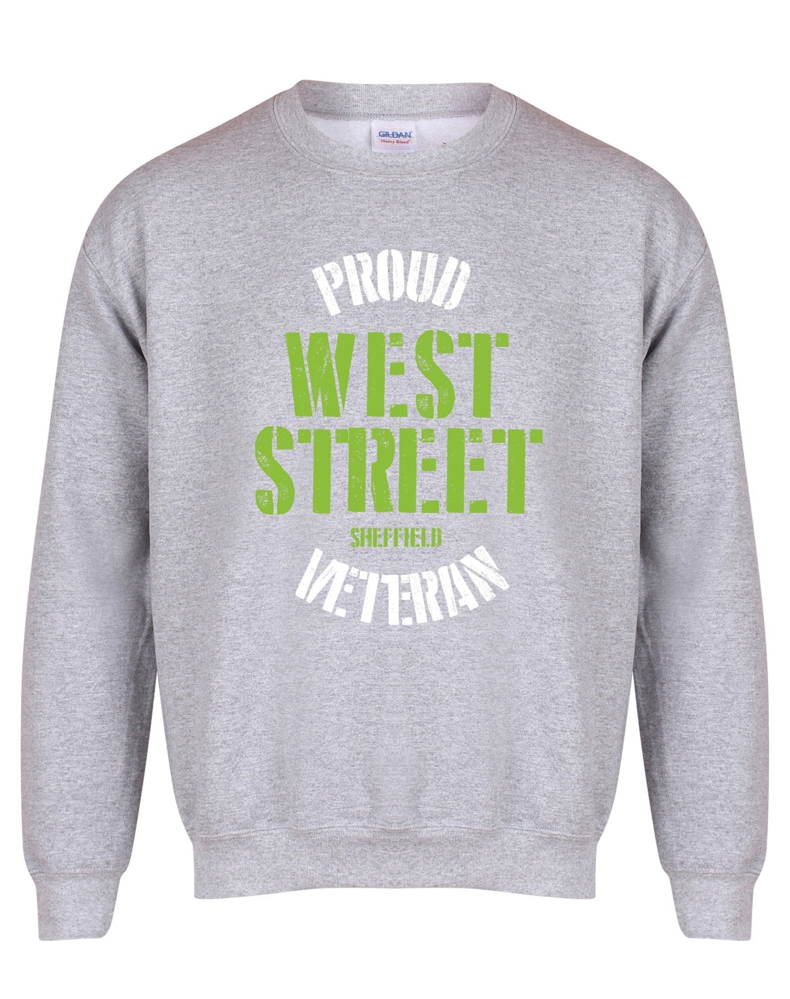 West Street Veteran unisex fit sweatshirt - various colours - Dirty Stop Outs