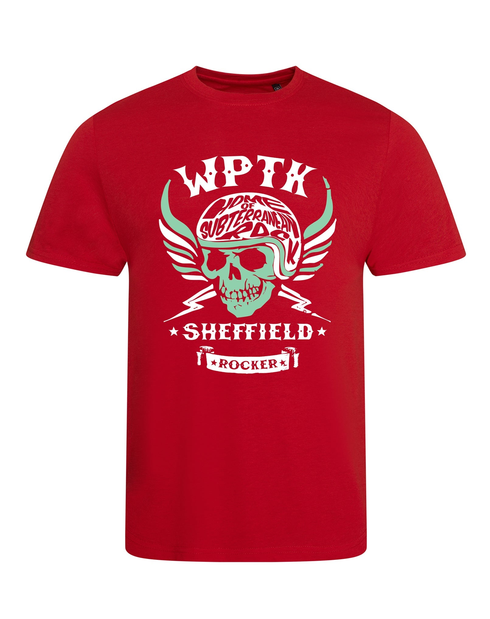 WPTK (Wapentake) biker skull unisex fit T-shirt - various colours - Dirty Stop Outs