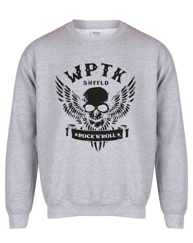WPTK (Wapentake) skull/wings unisex fit sweatshirt - various colours - Dirty Stop Outs