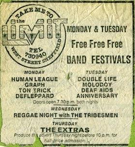 Def Leppard's Human League support is voted Limit's most memorable gig - Dirty Stop Outs