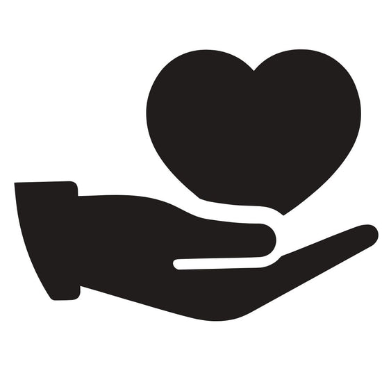 Charity donation logo