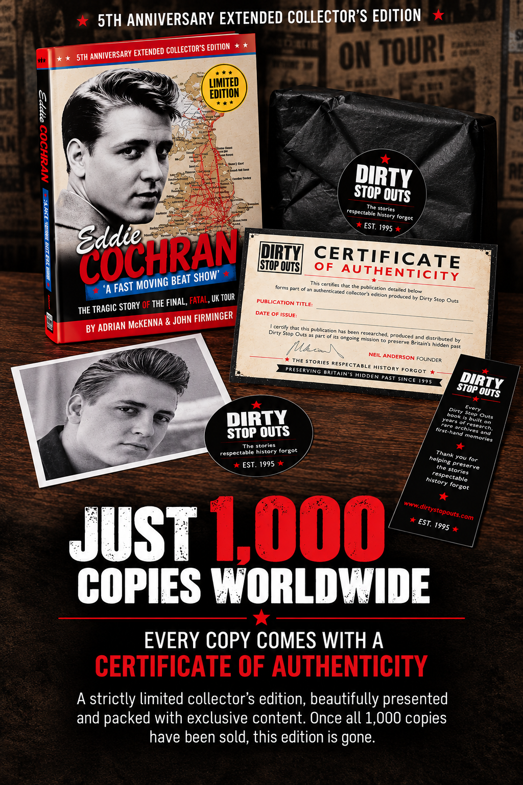 Eddie Cochran - The Complete Final Tour Experience – The Ultimate Collector's Collection