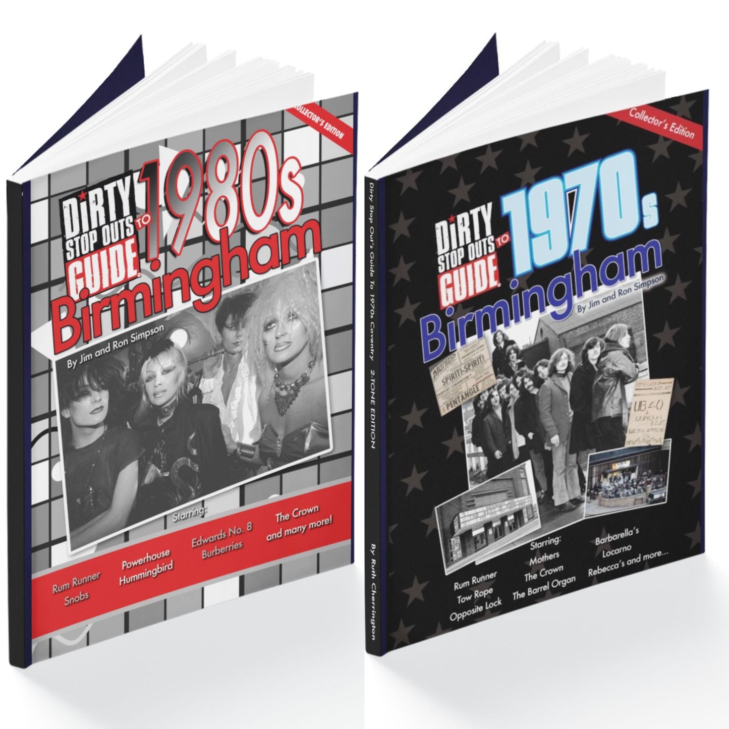 Birmingham book bundle: '70s and '80s collector's editions + 5 star rated free gift - Dirty Stop Outs